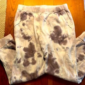 Gray free people swear pant joggers